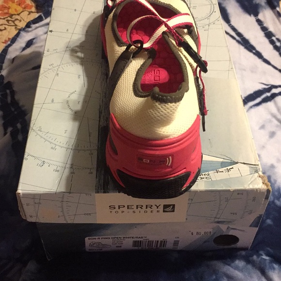 Sperry Son-R-Ping Open WhiteRAS size 9m - Picture 5 of 5